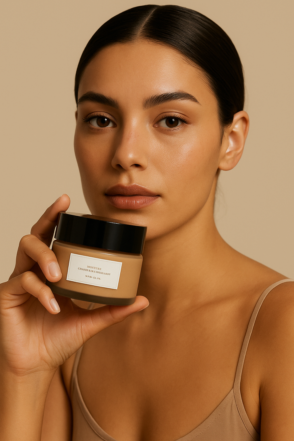 Woman with Product